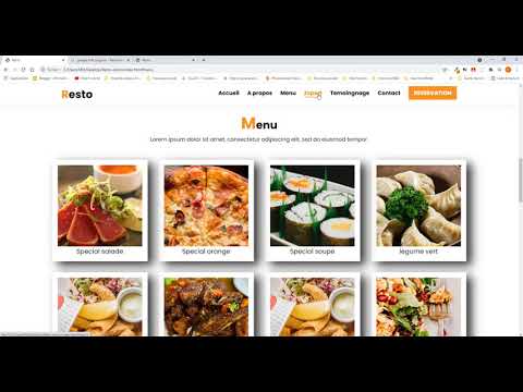 Comment Créer Un Site Web  Avec  HTML CSS et JAVASCRIPT