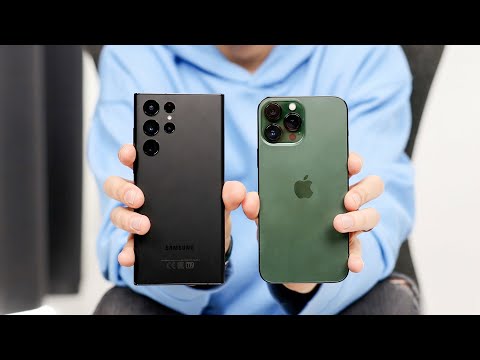 iPhone 13 Pro Max vs Galaxy S22 Ultra (română)