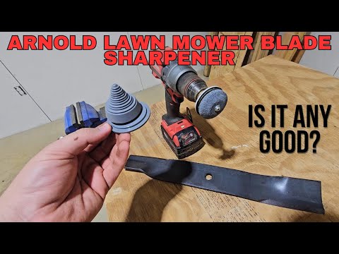 Does the Arnold Lawn Mower Blade Sharpener/ Balancer Work?