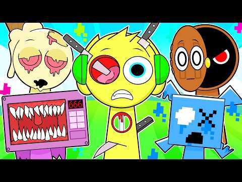 Sprunki with ANIMATED CUTSCENES OC Update?! (Banana Porridge Mod)