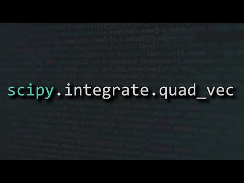 Compute 1 Million Integrals At The Same Time in PYTHON