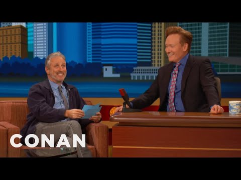 Jon Stewart Gives Conan The NYC Citizenship Test | CONAN on TBS