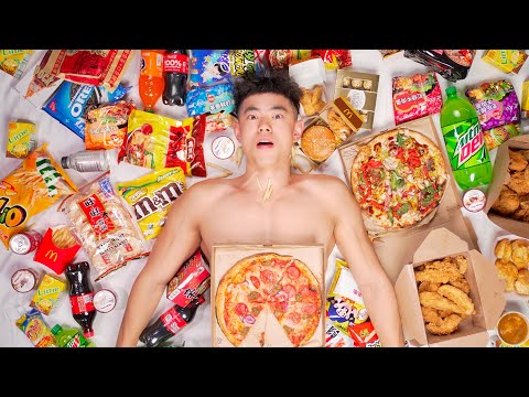 【连续7天只吃垃圾食品】我的身体发生了什么变化!