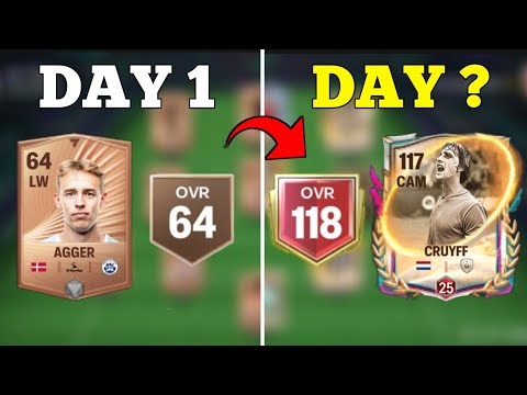 How Many Days Does it Take to Reach 118 OVR in FC Mobile? (0$ Spent)