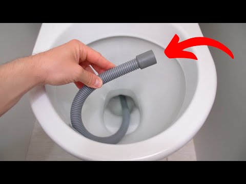 🔥 Plumbers hide it from us! I lowered the hose into the toilet and a miracle happened!