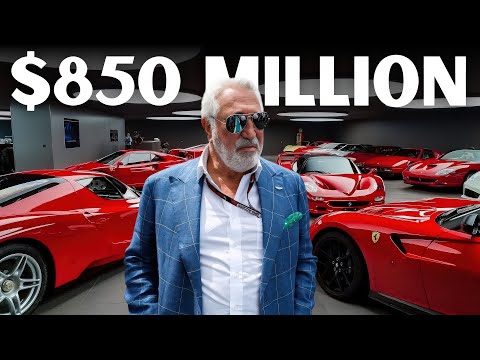 Inside Lawrence Stroll's $850 Million Car Collection - Most Expensive Car Collection