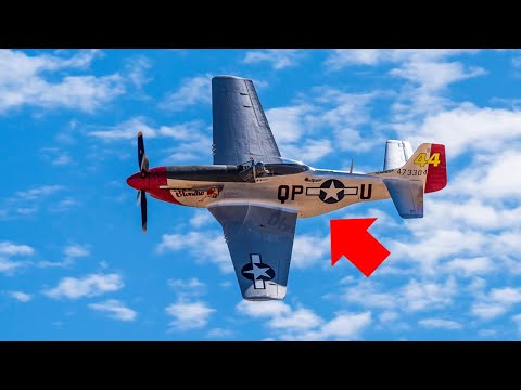 German Pilots Laughed at the P 51, Until Its  50 Cals Fired Armor Piercing Incendiary Rounds