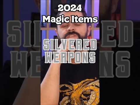 New Magic Items: Silvered Weapons