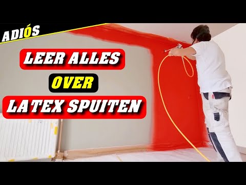 SPRAYING LATEX: The Ultimate Guide to PERFECTLY Spraying LATEX PAINT - Tips for Spray Painting