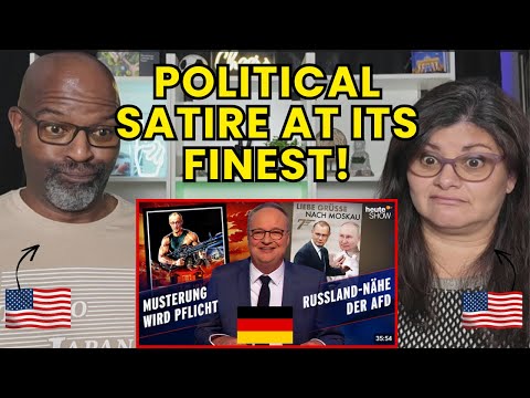 Heute Show Sarcasm and Roasting Is Next Level!  Americans React