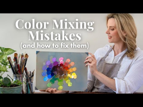 Top 5 Acrylic Paint Color Mixing Mistakes (and How to Fix Them)