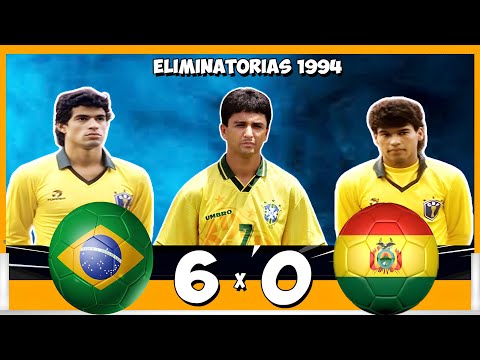 Brazil 6-0 Bolivia (1993) ⚽🔥 The Show in Recife That Fueled the Journey Towards the Fourth World ...