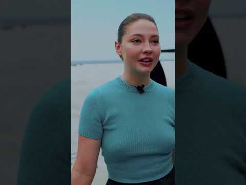 How does Madelyn Cline stay balanced in Hollywood?