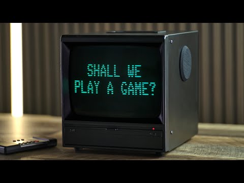 I completely modded this little 80's CRT