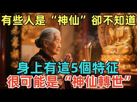 有些人本是“神仙”卻不知道！身上有這5個特征，很可能是“神仙轉世”，來人間歷練！1