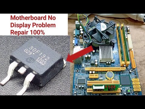 No Display Motherboard Repair || No Display Motherboard Repair Kaise Kare || Computer No Display ||