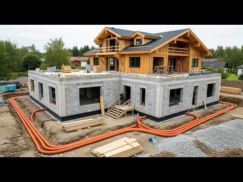 This man is building an incredible house in 500 days for just $5000! @DmitryLukinDIY