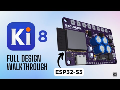 ESP32-S3 Robot Control PCB - Design Overview (Part 2)