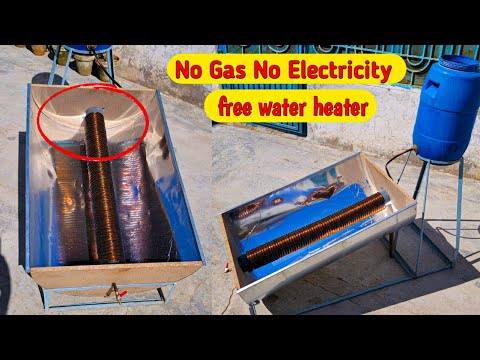Heat 3000 liters water everyday Without Gas and Electricity . #invention