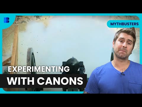 Battle of the Cannonballs! - Mythbusters - S07 EP29 - Science Documentary