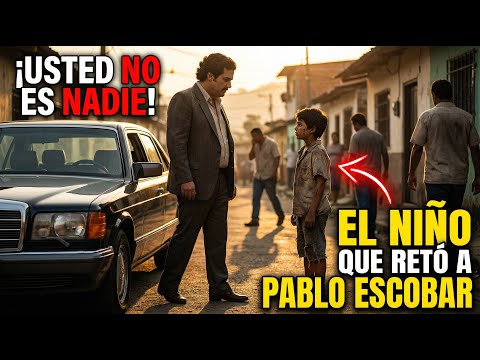 “El niño que RETÓ a PABLO ESCOBAR sin saber quién era… y lo que pasó te dejará en shock”