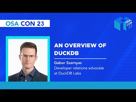 An Overview of DuckDB