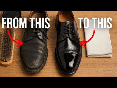 Can Worn-out Leather Shoes Look New Again?