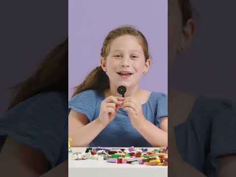 The HiHo kids build with a LEGO expert! #shorts