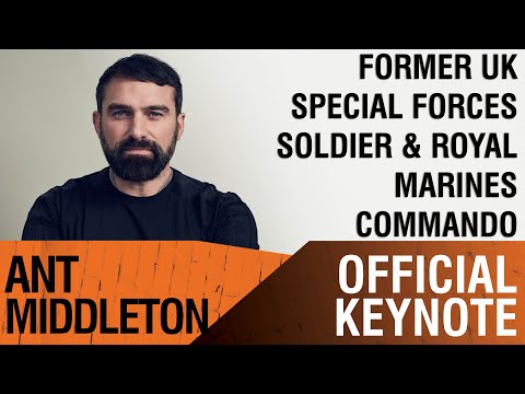 Ant Middleton Speaker | The Importance of Positive Mindset | Contact Agent