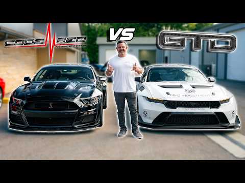 Mustang GTD vs Shelby CODE RED Mustang! *1800whp*