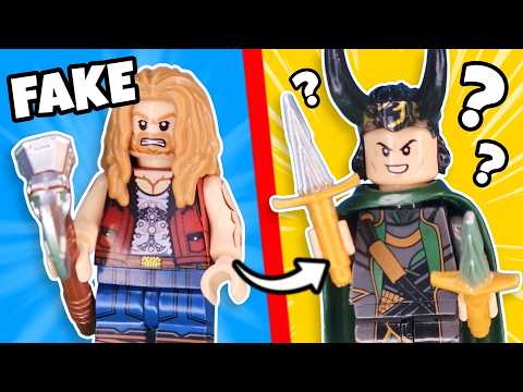 Unboxing FAKE LEGO THOR Minifigures...