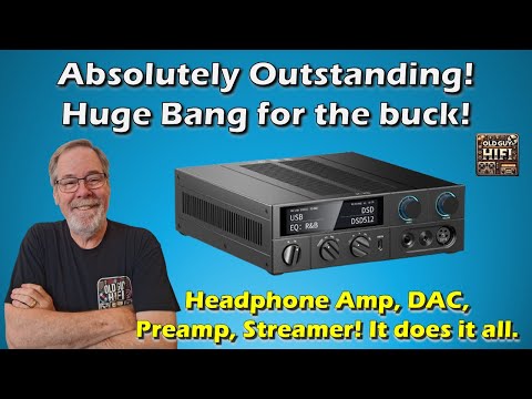 Absolutely Outstanding! At $600 it's a Huge Bang for the $$! Headphone Amp, DAC, Preamp, Streamer!