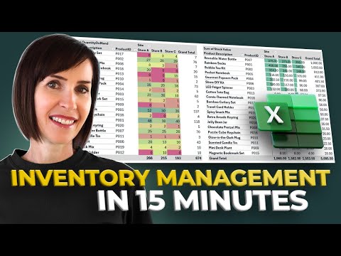 Create an Automated Inventory Management System in Excel (FREE Template)