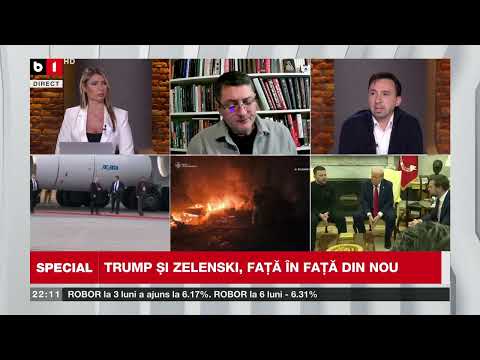 SPECIAL B1 CU GABRIELA MIHAI. ZELENSKI ÎȘI ÎNCEARCĂ DIN NOU NOROCUL CU TRUMP P3