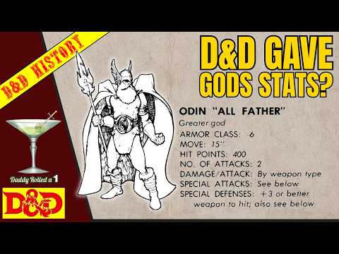 🎲🐉 How D&D Tried to Stat the Gods