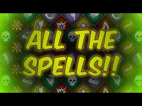 ALL THE SPELLS!! - Hogwarts Legacy Arenas Challenge