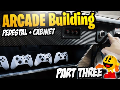 Cabinet and Pedestal Arcade building series - PART 3: 'Finishing the machines'