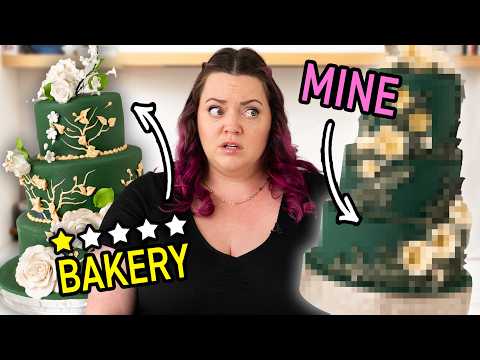 Can I Decorate a WEDDING CAKE Better than a 1-star Bakery