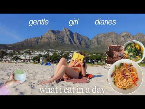 what I eat in a day - gentle girl diaries ✨🌊 VLOG