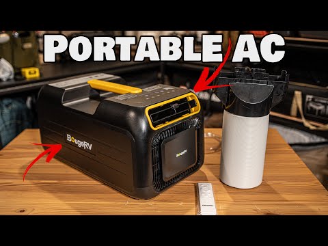 Air Conditioner while Camping? Outdoor Portable BougeRV 3500BTU AC