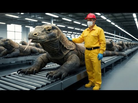 Inside the Komodo Leather Factory — How Premium Komodo Leather Becomes a Luxury Jacket