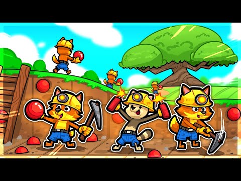 I forced animals to mine for this tree 