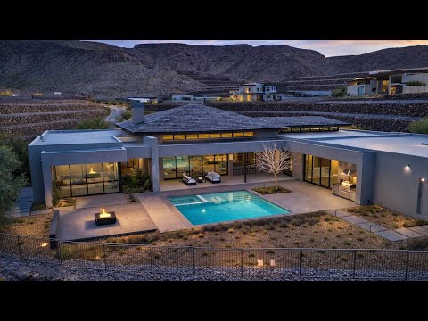 Inside Desert Contemporary 1-Story Estate For Sale in Ascaya (Henderson, NV)
