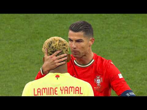 The Day Cristiano Ronaldo & Lamine Yamal Met For The First Time