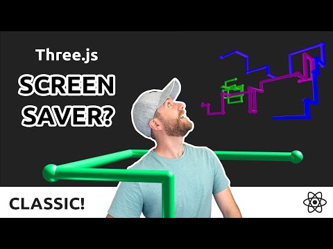 Build a REAL screensaver using React Three Fiber (Part 1)