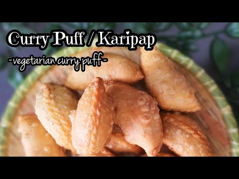 Karipap Kentang | Malaysian Curry Puff | Vegetarian Recipe | How to make Curry Puff from Scratch