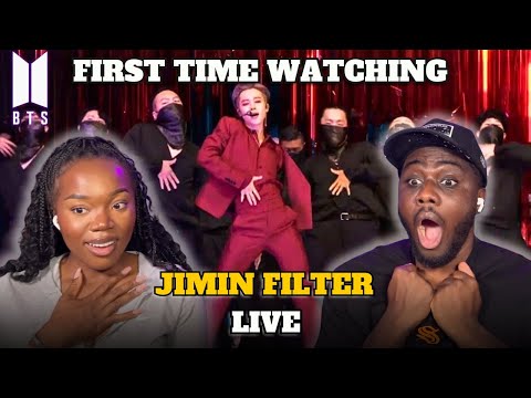 K-POP NEWBIES FIRST TIME WATCHING BTS (방탄소년단) JIMIN FILTER LIVE!