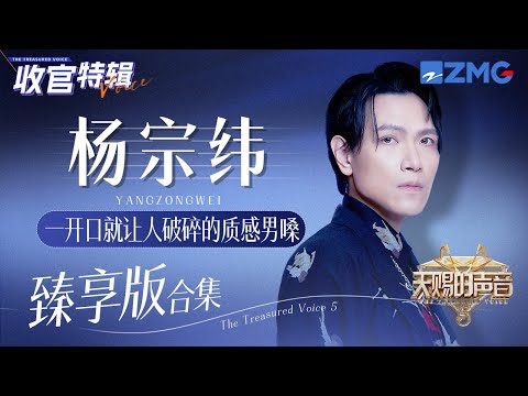 一开口就让人破碎的质感男嗓！杨宗纬《天赐的声音5》舞台大合集！#天赐的声音5   主题特辑 20240723