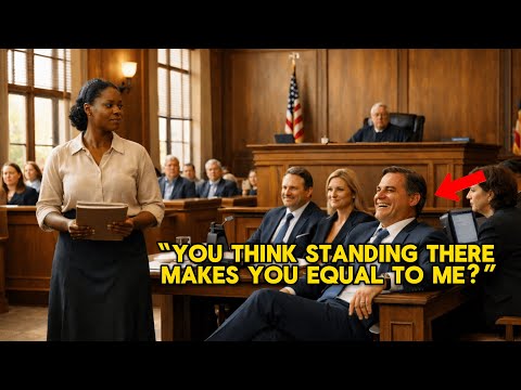 Billionaire Laughed When He Saw Black Maid Representing Herself — But His Smile Didn’t Last Long