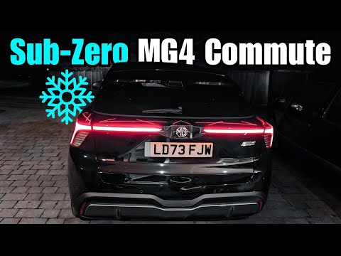How My First Commute In The MG4 Went In Freezing Conditions